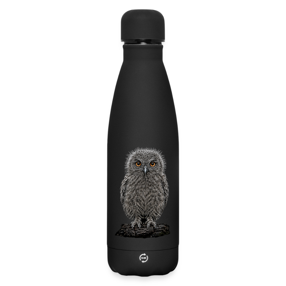 Matte Thermosflasche 500 ml - Schwarz