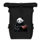 Rolltop Rucksack - Schwarz