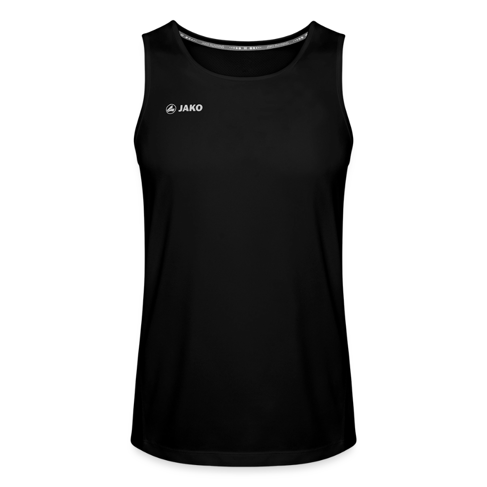 JAKO Männer Tanktop Run 2.0 Coral DNA - Schwarz