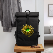 Rolltop Rucksack - Schwarz