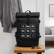 Rolltop Rucksack - Schwarz