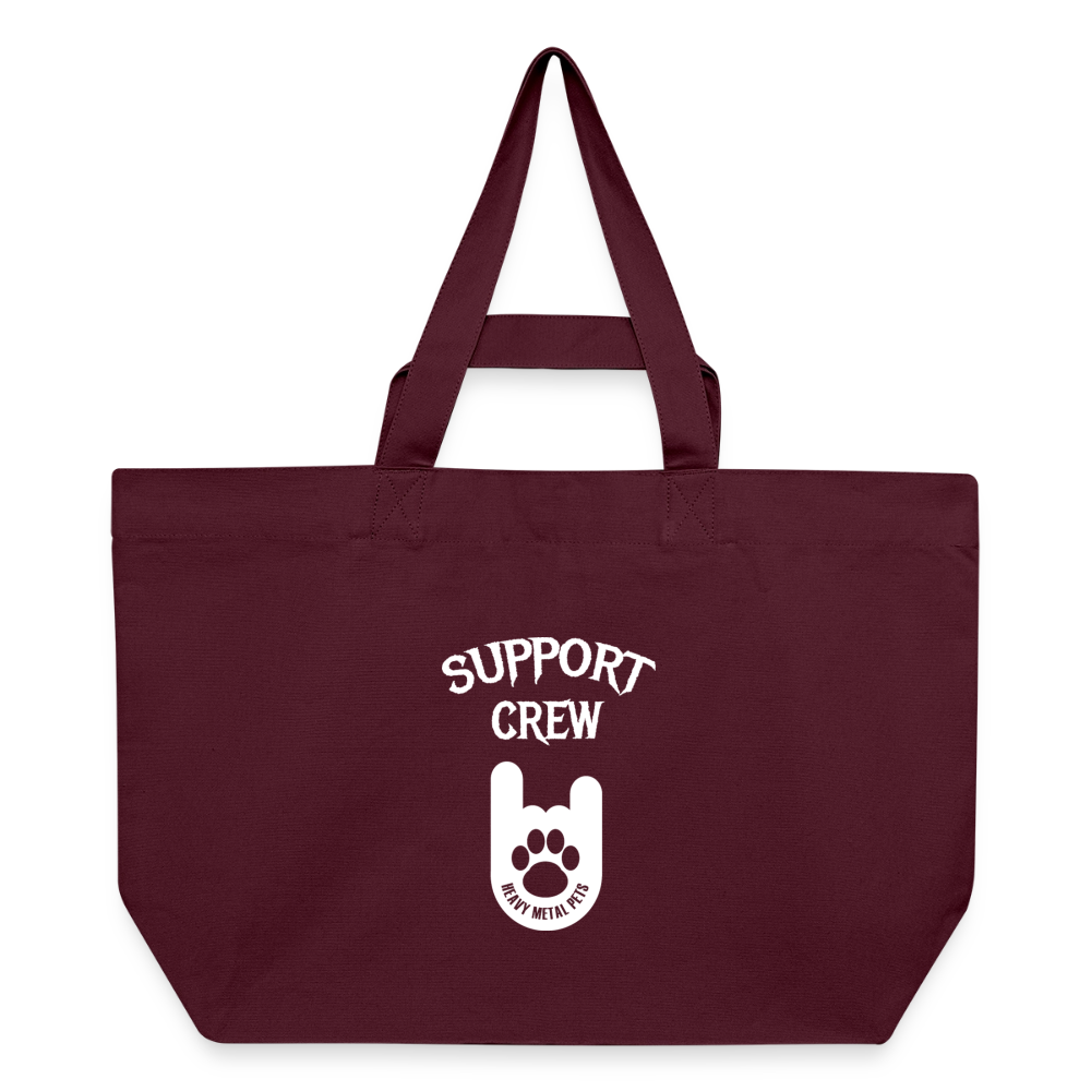 Recycelte Shopping Bag von Stanley/Stella - Burgunderrot