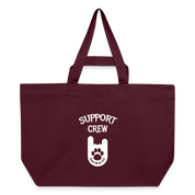Recycelte Shopping Bag von Stanley/Stella - Burgunderrot