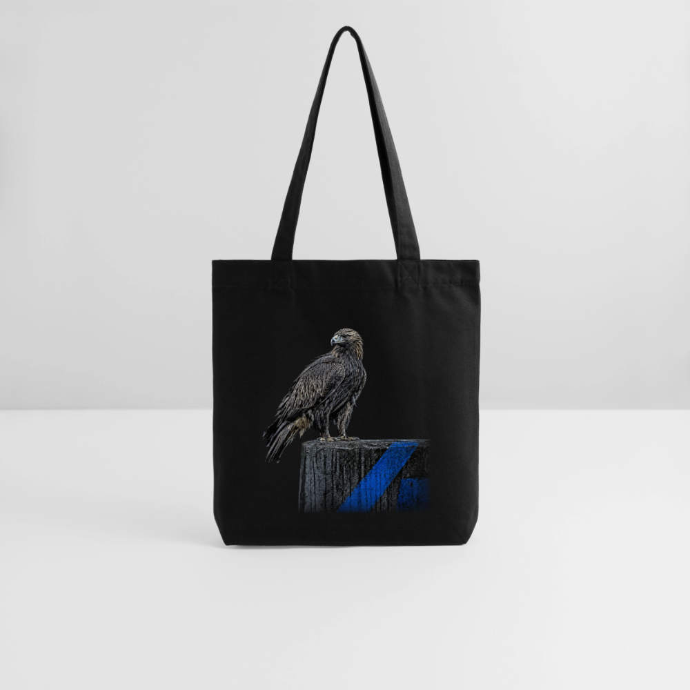 Stoffbeutel Adler - Schwarz
