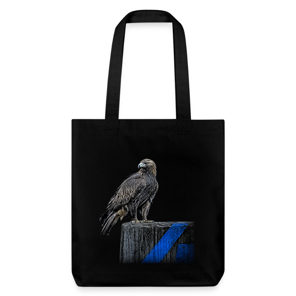 Stoffbeutel Adler - Schwarz