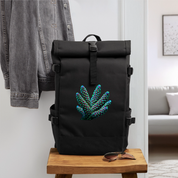 Rolltop Rucksack - Schwarz