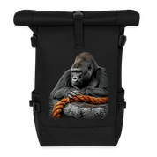 Rolltop Rucksack - Schwarz