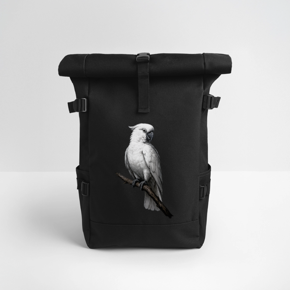 Rolltop Rucksack - Schwarz