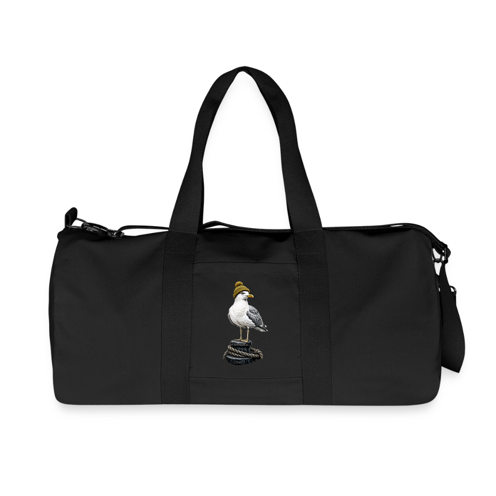 Recycelte Canvas-Sporttasche von Stanley/Stella - Schwarz