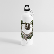 Panorama Trinkflasche mit Karabiner 750 ml - Weiß