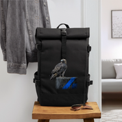 Rolltop Rucksack - Schwarz