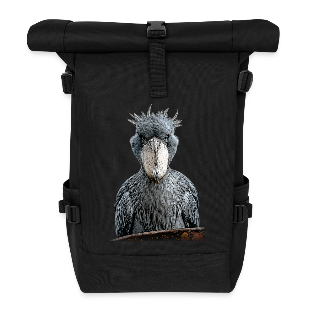 Rolltop Rucksack - Schwarz