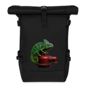 Rolltop Rucksack - Schwarz