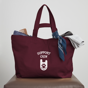 Recycelte Shopping Bag von Stanley/Stella - Burgunderrot