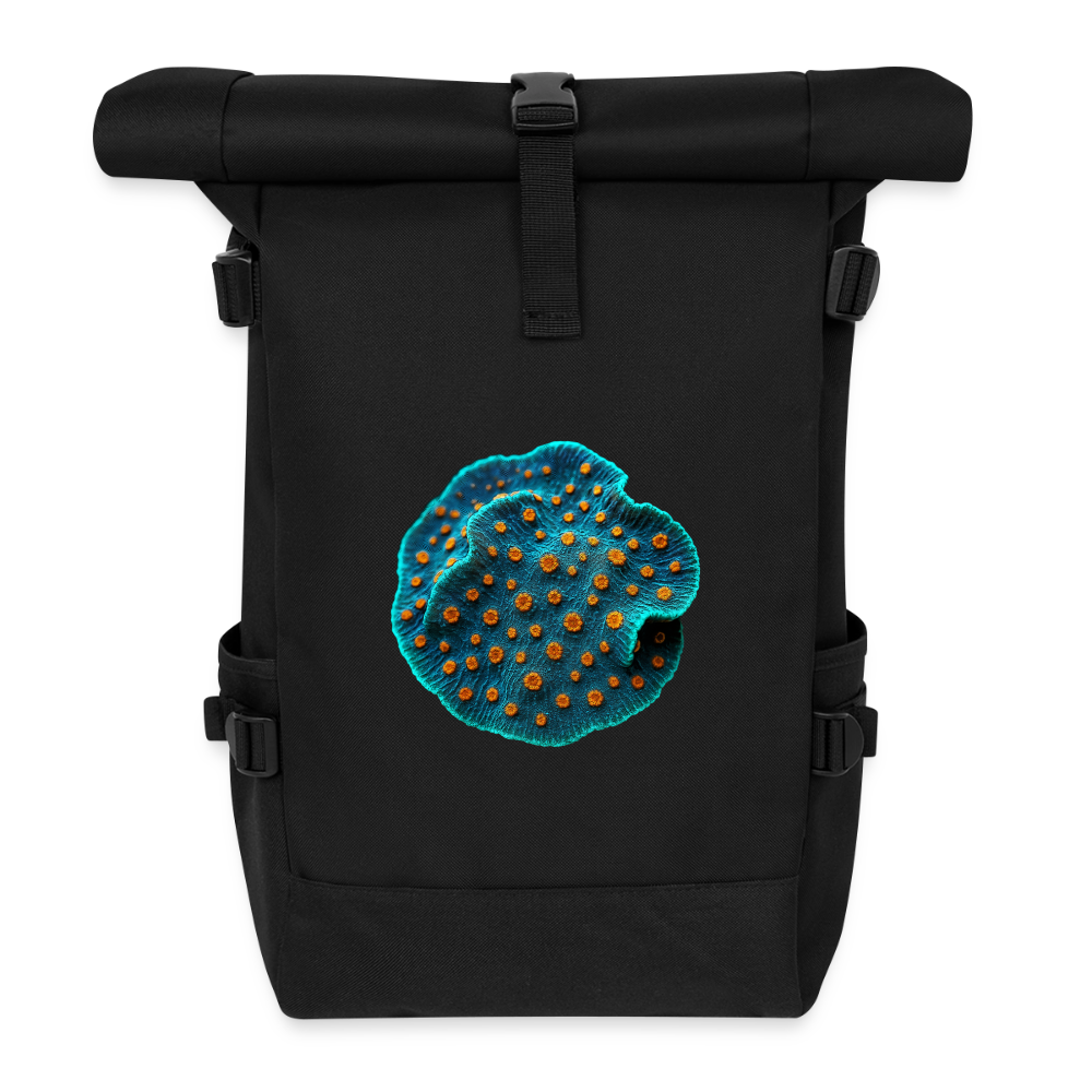 Rolltop Rucksack - Schwarz