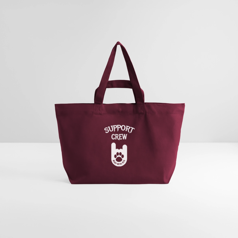 Recycelte Shopping Bag von Stanley/Stella - Burgunderrot