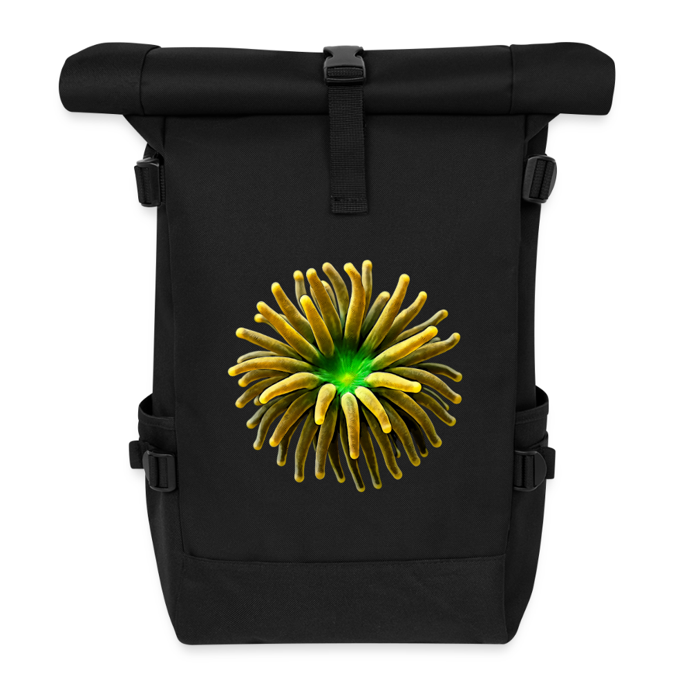 Rolltop Rucksack - Schwarz