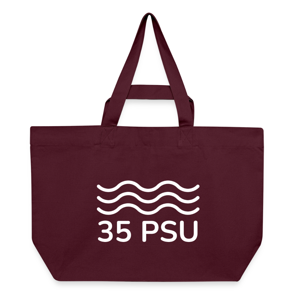 Recycelte Shopping Bag von Stanley/Stella - Burgunderrot
