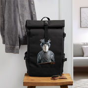 Rolltop Rucksack - Schwarz