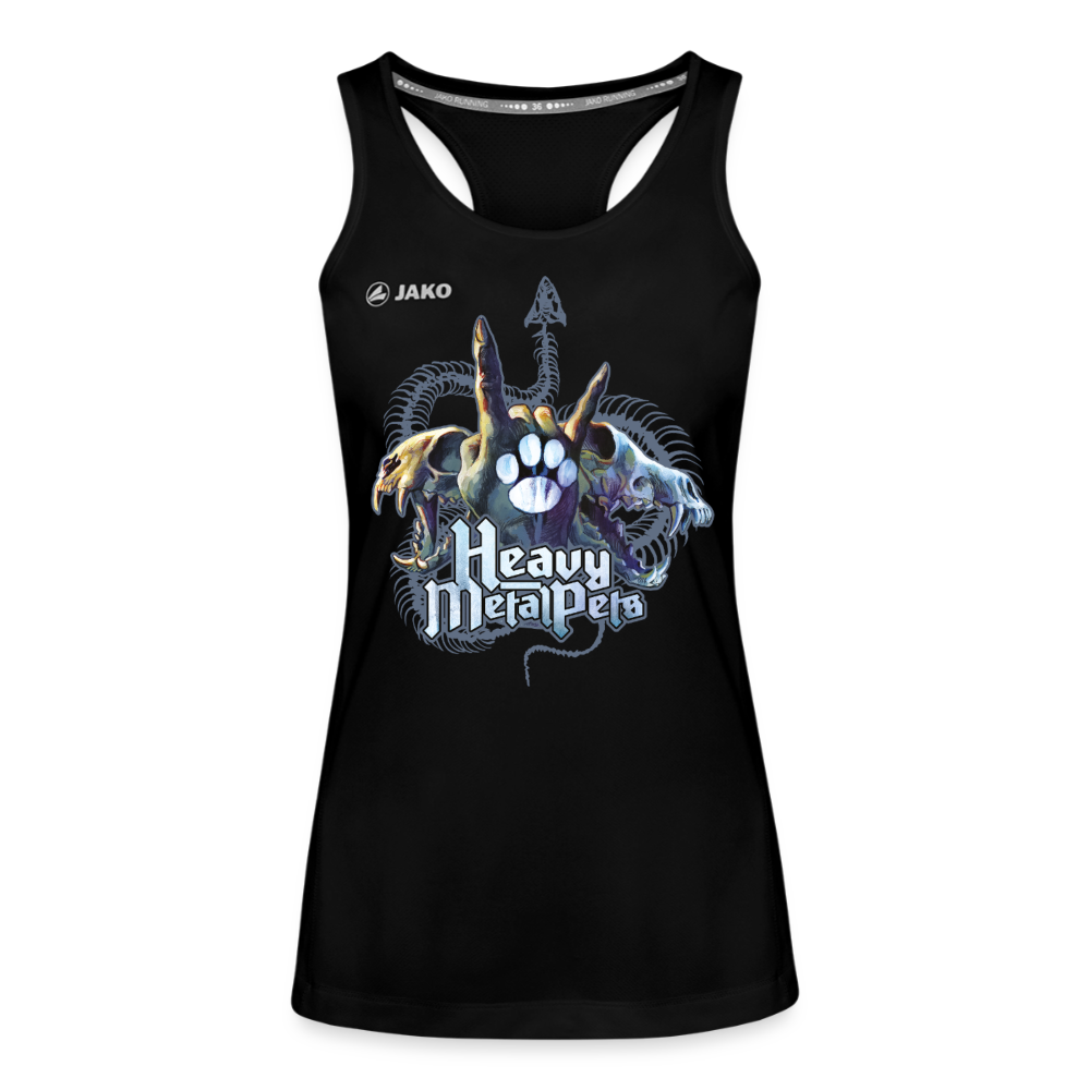 JAKO Frauen Tanktop Run 2.0 Wuerz - Schwarz