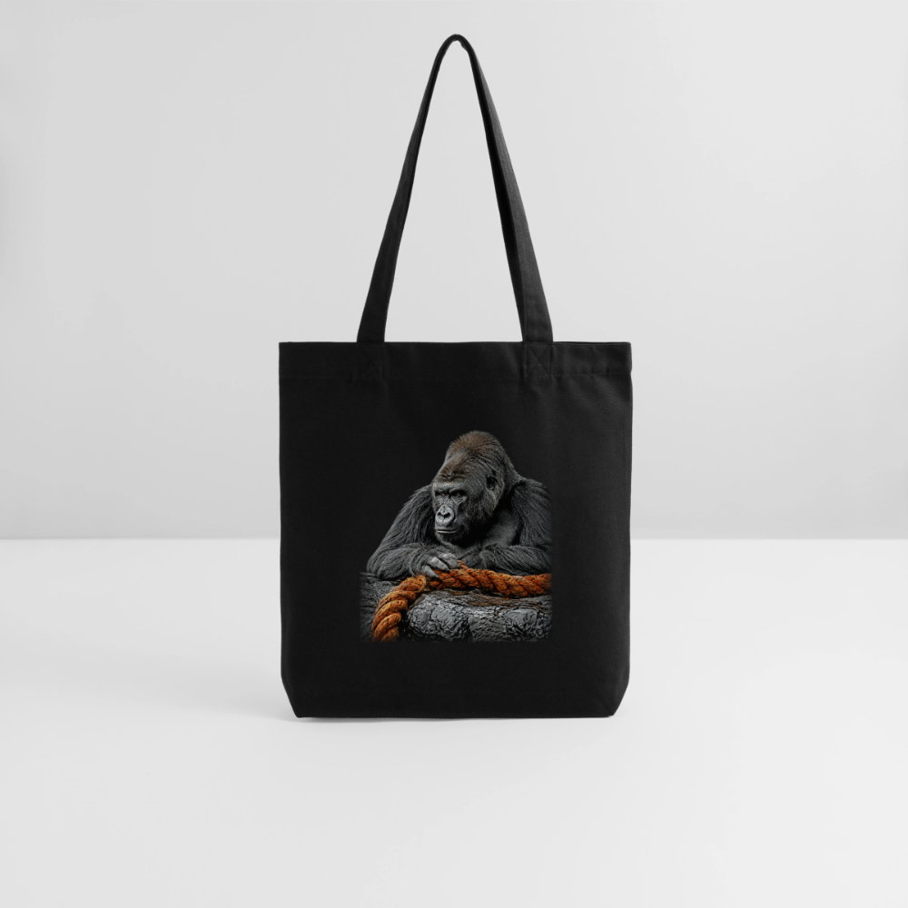 Stoffbeutel Gorilla - Schwarz