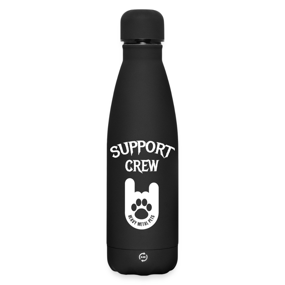 Matte Thermosflasche 500 ml - Schwarz
