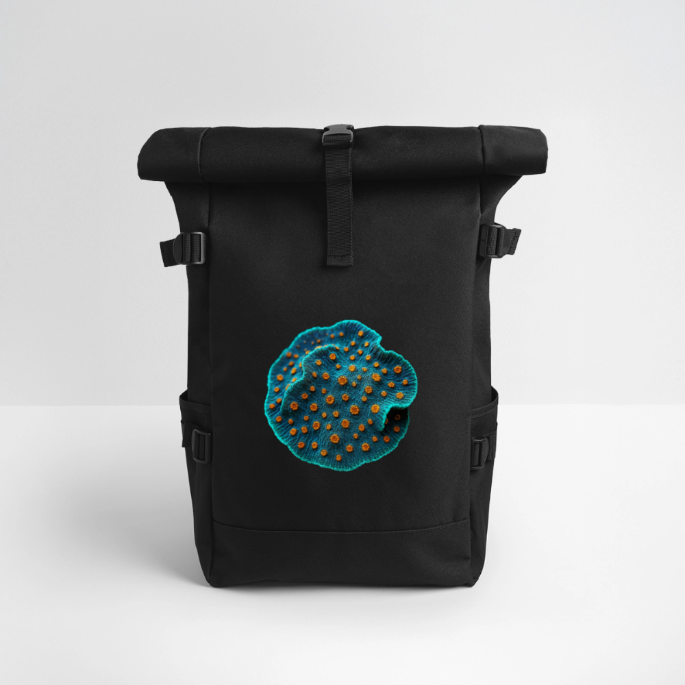 Rolltop Rucksack - Schwarz