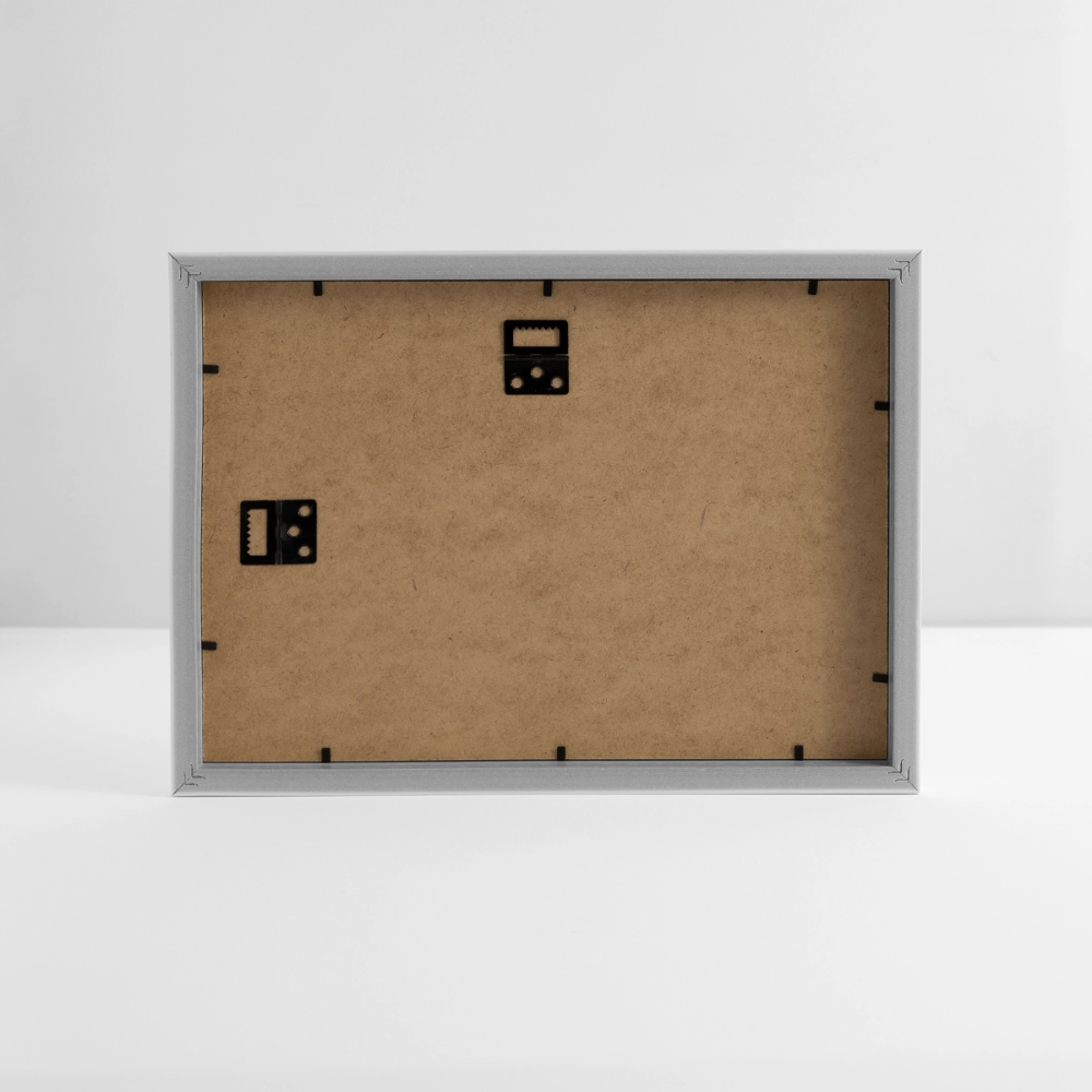 Gerahmtes Poster (37 × 27 cm) - Weiß
