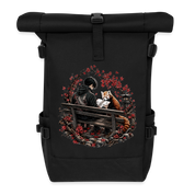 Rolltop Rucksack - Schwarz
