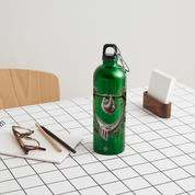 Panorama Trinkflasche mit Karabiner 750 ml - Kelly Green