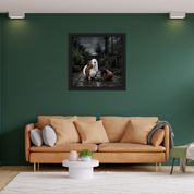 Leinwand gerahmt, Design Meerschweinchen
