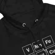 Unisex Bio-Raglan-Hoodie Spurenelemente