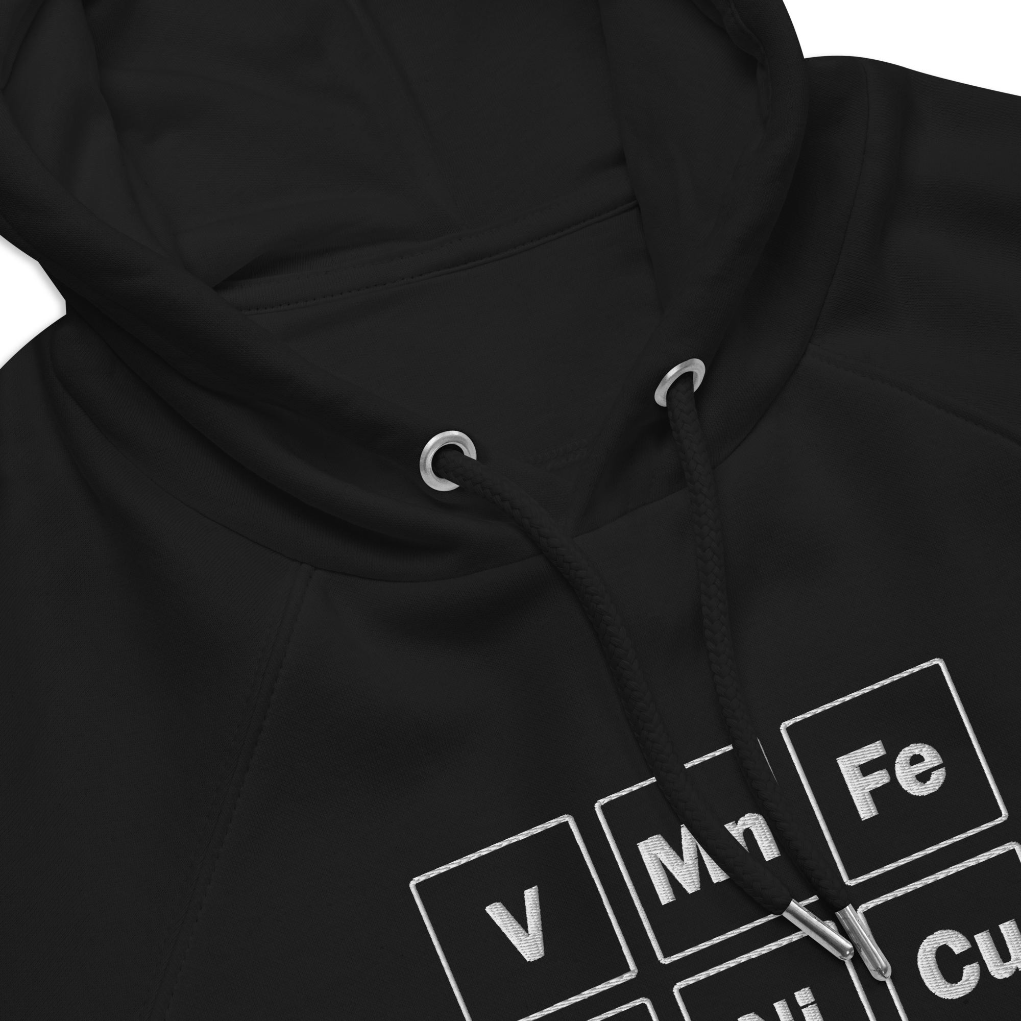 Unisex Bio-Raglan-Hoodie Spurenelemente