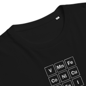 Bio-Baumwoll T-Shirt Spurenelemente, Unisex